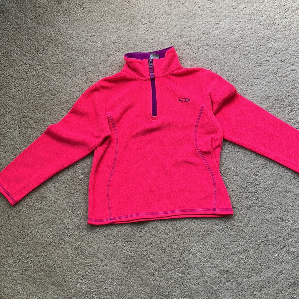 Bundle of 2 fleece long sleeve pull over half zip - Picture 2 of 9